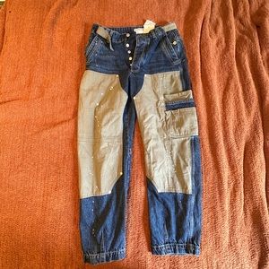 We The Free Patchwork Jeans